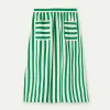 Compania bamboo stripe skirt 2 Bamboo Midi Skirt