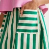 Compania bamboo stripe skirt 4 Bamboo Midi Skirt