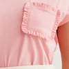 Compania basic pink t 4 Franny Pink T-Shirt