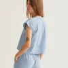 Compania blue daisy shirt 3 Darling Daisy Blouse