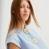 Compania blue daisy shirt 5 Darling Daisy Blouse