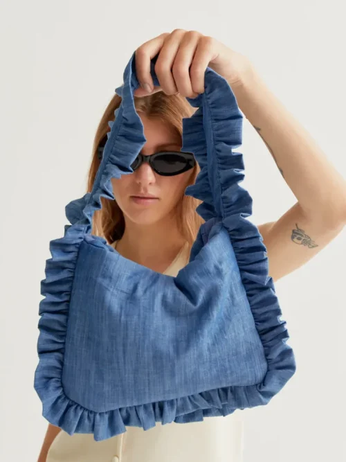 Compania chambray bag 1 Chambray Tote Bag