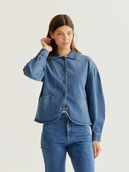 Compania denim jacket 1 Tallulah Denim Jacket