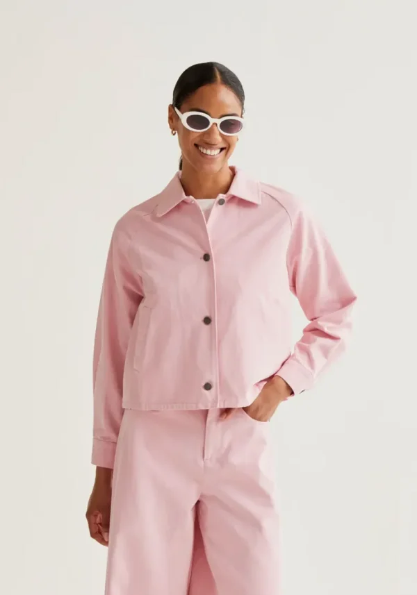 Compania pink jacket 1 Pinky Cotton Jacket