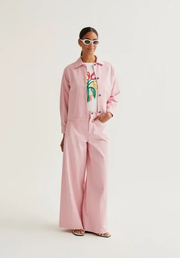 Compania pink jacket 4 Pinky Cotton Jacket