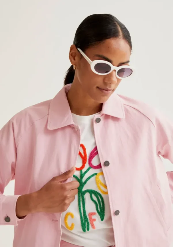 Compania pink jacket 5 Pinky Cotton Jacket