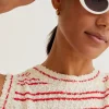 Compania red stripe tank 4 Shirley Red Sleeveless Striped Knit