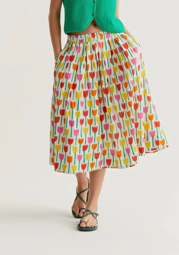 Tulip Midi Skirt