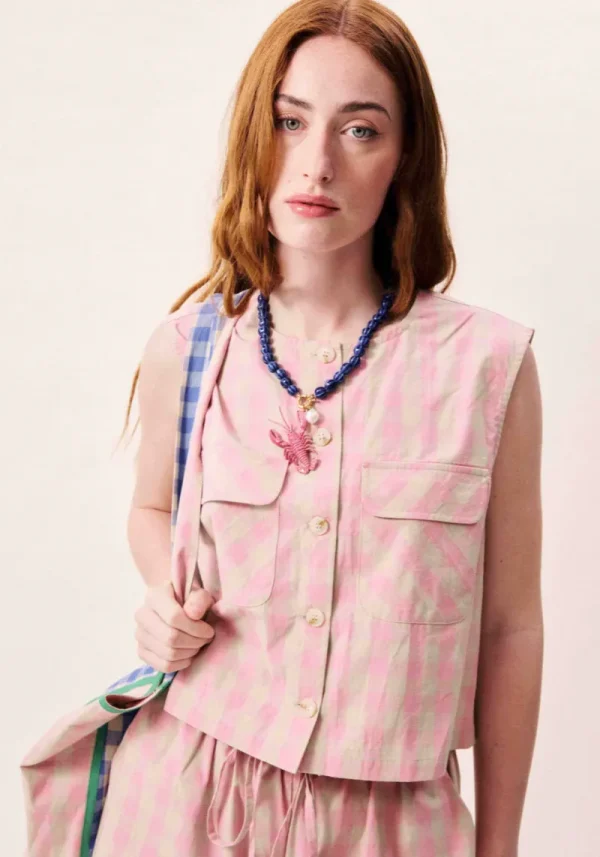 Aurora Rose Waistcoat