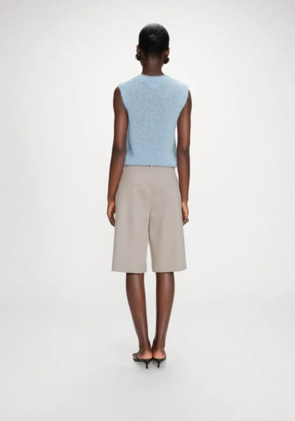 Vollo Sleeveless Sweater In Ciel