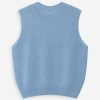 Vollo Sleeveless Sweater In Ciel