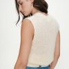Vollo Sleeveless Sweater In Vanille