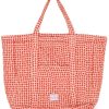 Melis Fiery Red Tote Bag