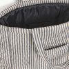 Ichi amelis total eclipse bag 1 Melis Ticking Stripe Tote Bag