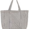 Ichi amelis total eclipse bag 2 Melis Ticking Stripe Tote Bag