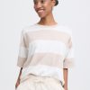 Huls Oatmeal Stripe Sweater