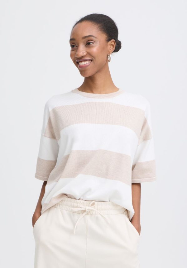 Huls Oatmeal Stripe Sweater