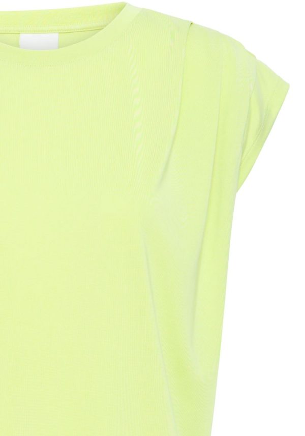 Ichi lisken lily green top 6 Lisken Boxy Lily Green Top