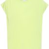 Ichi lisken lily green top 8 Lisken Boxy Lily Green Top