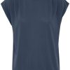 Ichi lisken navy top 7 Lisken Boxy Marine Blue Top