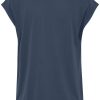 Ichi lisken navy top 9 Lisken Boxy Marine Blue Top