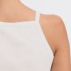 Oreta White Vest Top