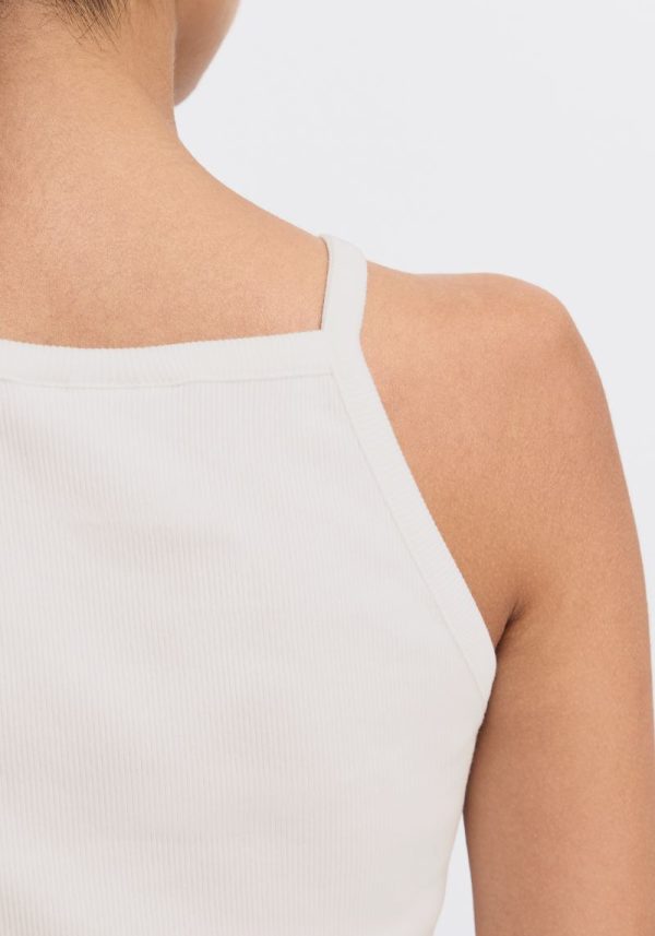 Oreta White Vest Top