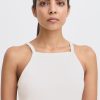 Oreta White Vest Top