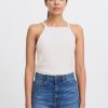 Oreta White Vest Top