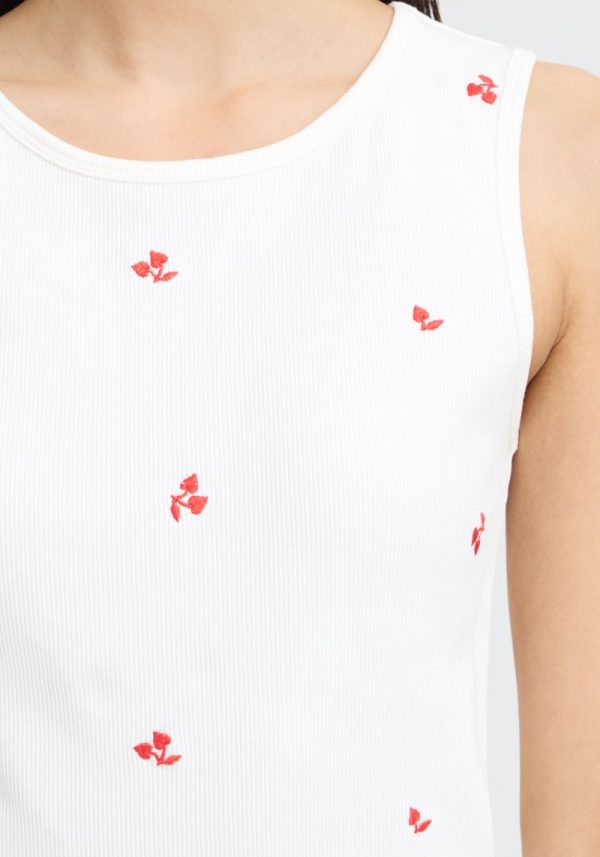 Ichi palma top red 1 Palma Red Vest Top