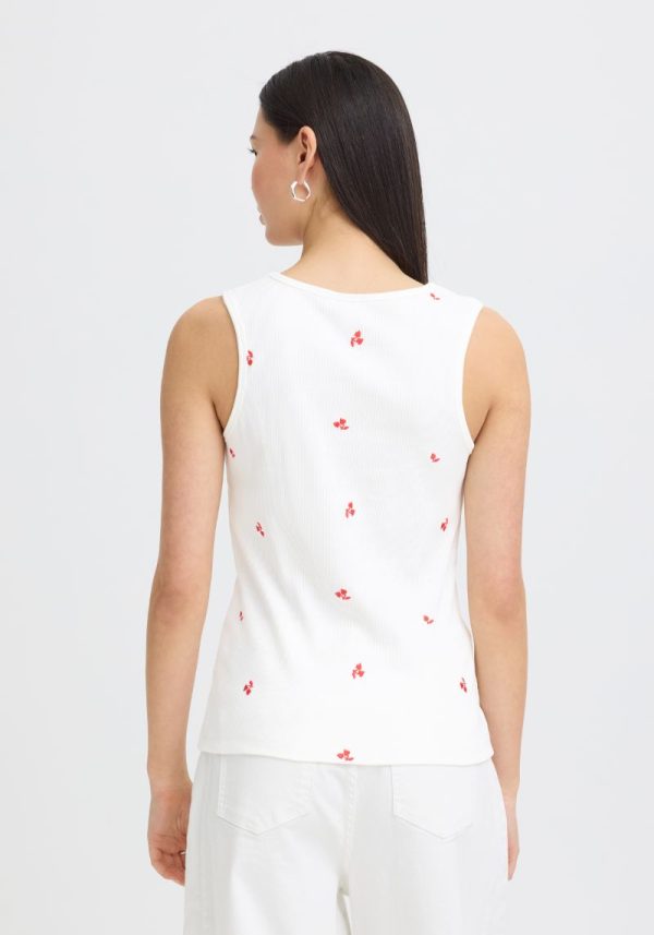 Ichi palma top red 2 Palma Red Vest Top