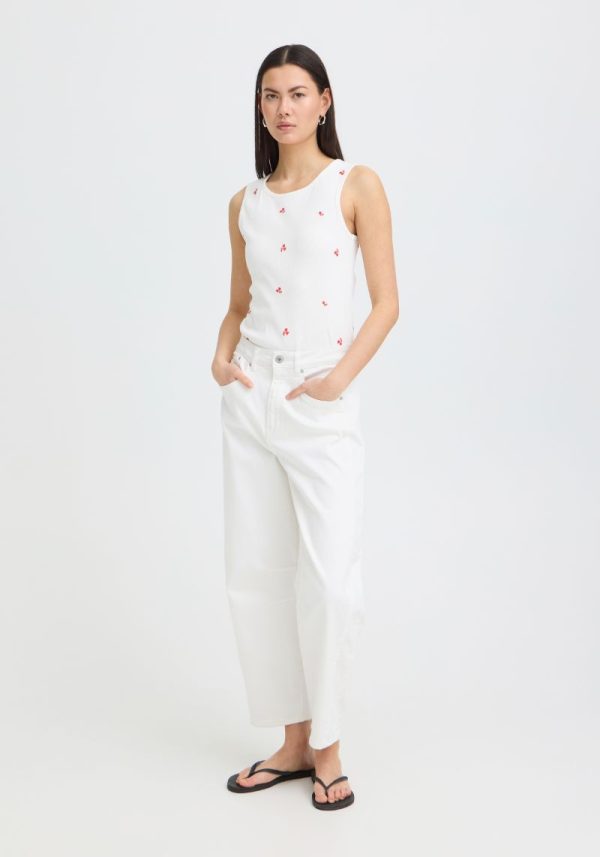 Ichi palma top red 5 Palma Red Vest Top