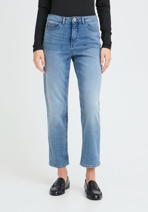 Ichi twiggy raven light blue 2 Twiggy Light Blue Jeans