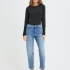 Ichi twiggy raven light blue 4 Twiggy Light Blue Jeans