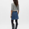 Rosie Denim Twill Wrap Skirt