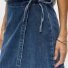 Rosie Denim Twill Wrap Skirt
