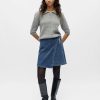 Rosie Denim Twill Wrap Skirt
