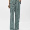 Object green stripe pants 5 Annie Waistcoat