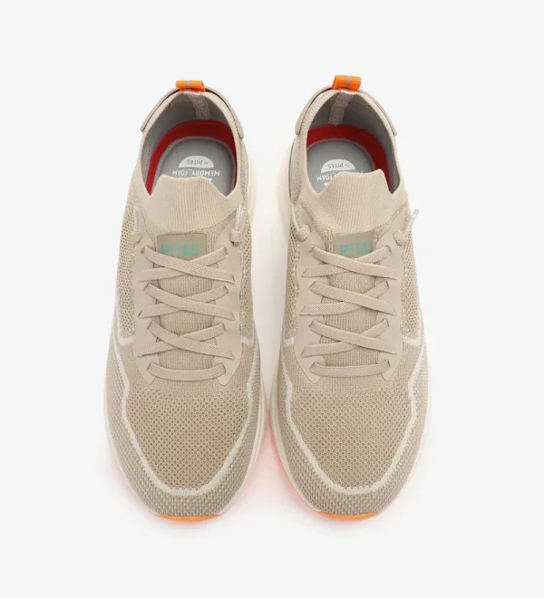 Pitas cue man beige 4 Cue Beige Sneakers