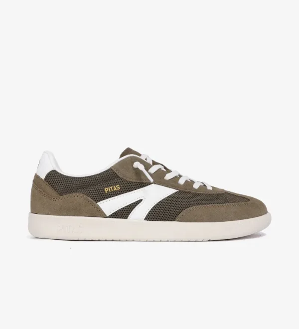 Khaki Claw Mesh Sneakers