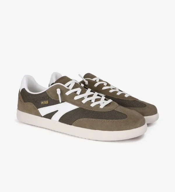 Khaki Claw Mesh Sneakers