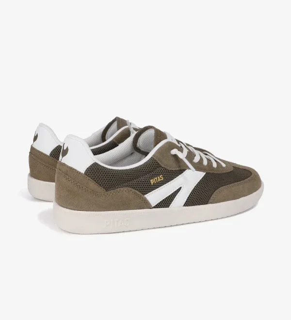 Khaki Claw Mesh Sneakers