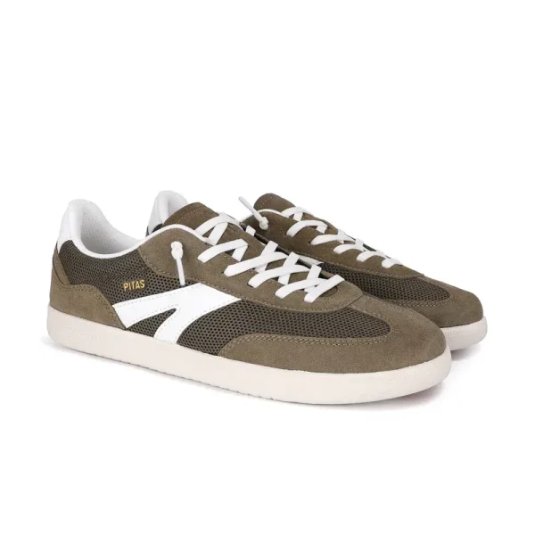Khaki Claw Mesh Sneakers