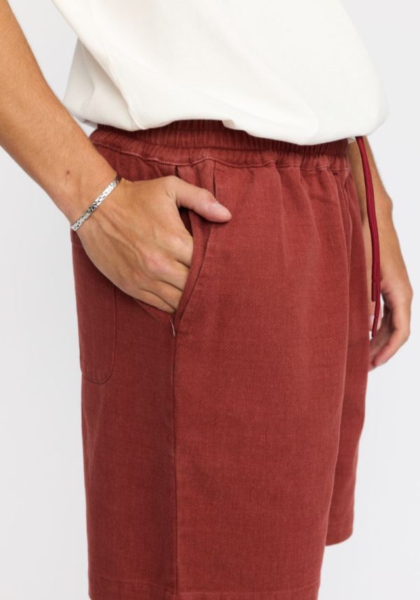 Ollie Dark Orange Shorts