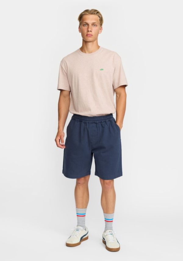 Revolution cord navy shorts 3 Ollie Dark Blue Shorts