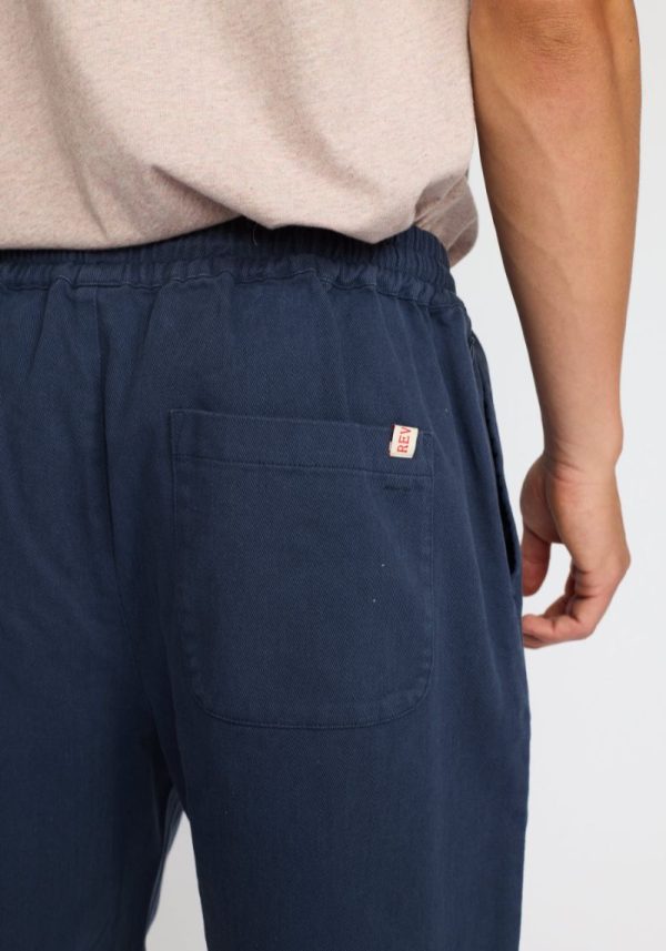 Revolution cord navy shorts 4 Ollie Dark Blue Shorts
