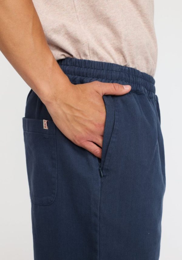 Revolution cord navy shorts 5 Ollie Dark Blue Shorts