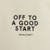 Revolution good start cream t 6 Off To a Good Start Ecru T-Shirt