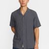 Revolution grey short sleeved shirt 1 Alan Short Sleeved Shirt