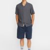 Revolution grey short sleeved shirt 2 Alan Short Sleeved Shirt